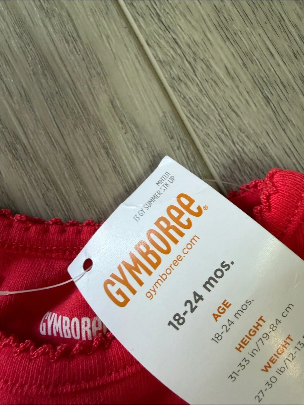 Gymboree Girls' Bright Red Strawberry Drink Tee